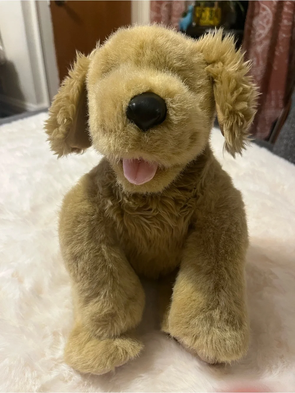 Build-A-Bear Golden Retriever Dog Plush Angel Outfit Wings Halo 3-Piece Set
